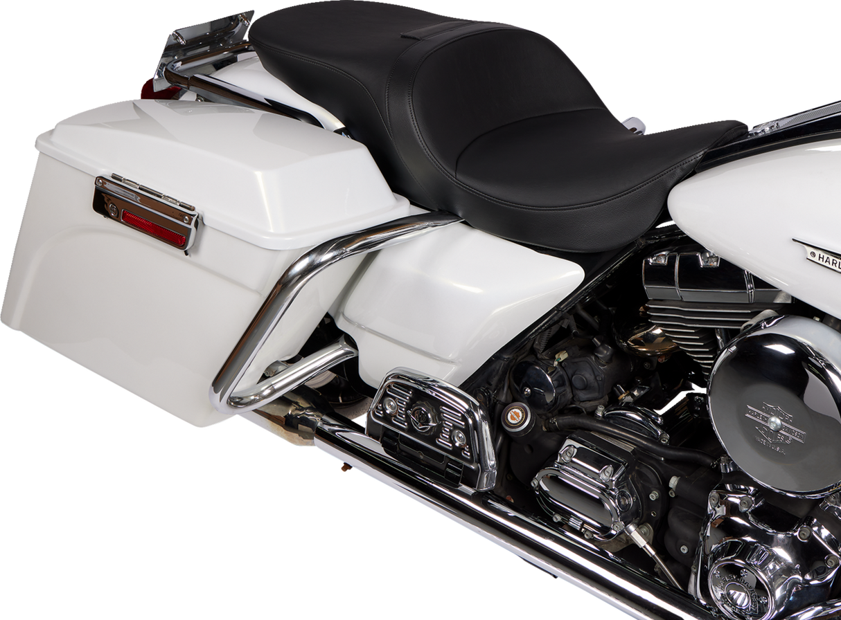 DRAG SPECIALTIES SEATS Freedom Seat - Vinyl - Smooth for Harley FLH 1997-2007, Part #08011503-4676A