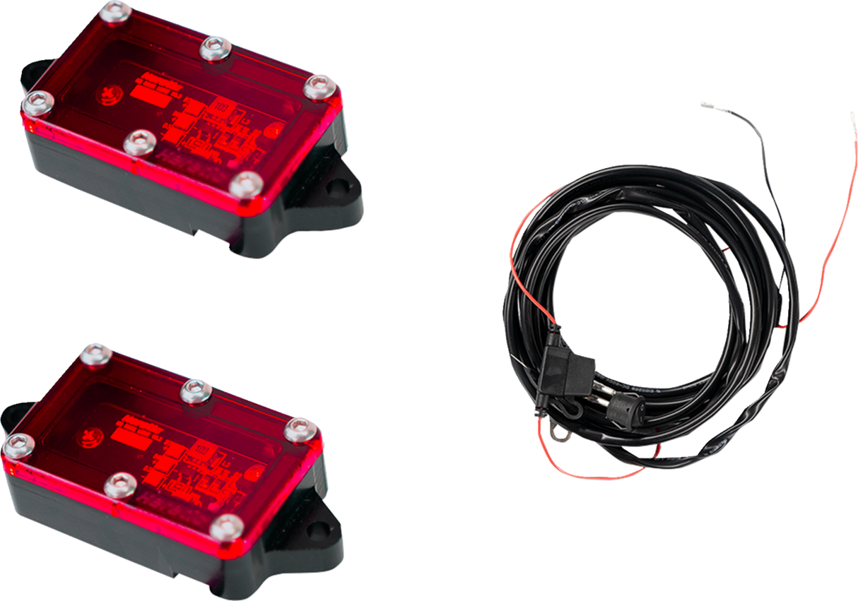 HERETIC Rock Light - Red - 2 Pack 70020