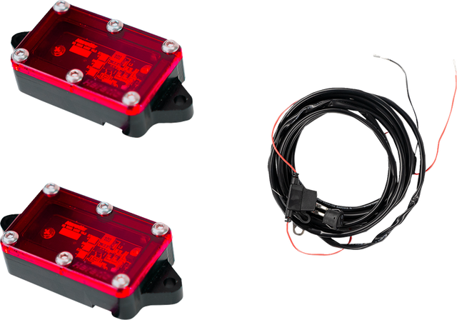 HERETIC Rock Light - Red - 2 Pack 70020