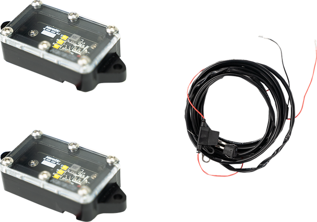 HERETIC Rock Light - Clear - 2 Pack 70018