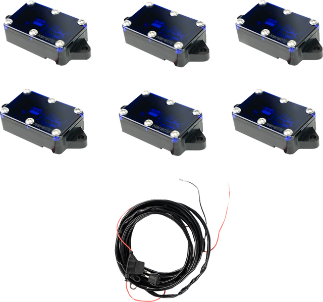 HERETIC Rock Light - Blue - 6 Pack 70027