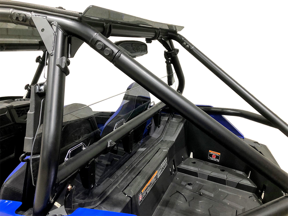 SPIKE Rear Vented Windshield for Polaris RZR 900 Trail Models - Clear Polycarbonate