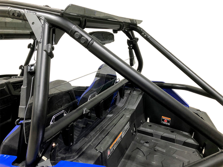SPIKE Rear Vented Windshield for Polaris RZR 900 Trail Models - Clear Polycarbonate
