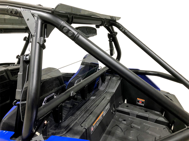 SPIKE Rear Vented Windshield for Polaris RZR 900 Trail Models - Clear Polycarbonate