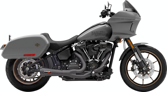 BASSANI XHAUST 2-into-1 Ripper Short Exhaust System - Black - 49-State 1S73RBE