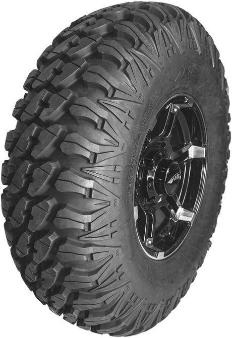 AMS M4 Evil 32x10R15 ATV/UTV Tire with Reinforced Sidewall and Deep Rim Guard for High-Performance Off-Road Vehicles