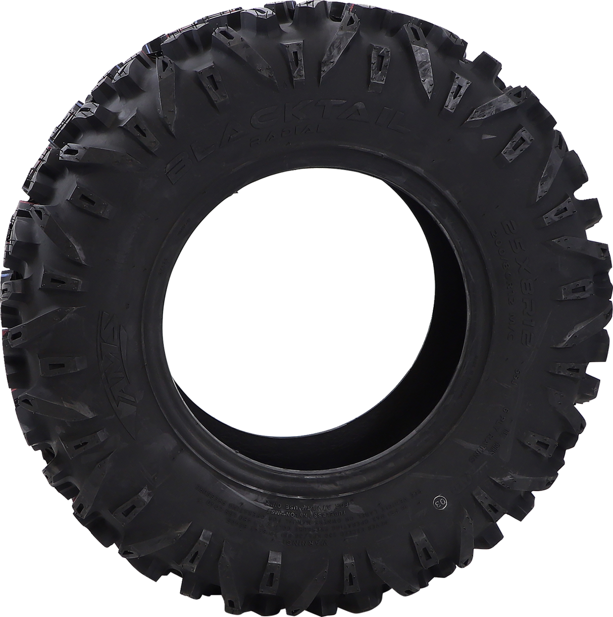 AMS Blacktail 27x9R12 Off-Road Tire for ATVs and UTVs - Part Number 1279-3611