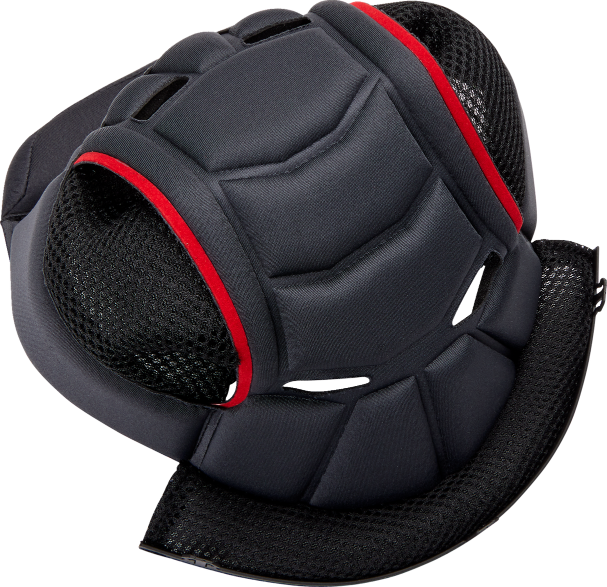 AGV K3 Helmet Liner - Gray - Large | Replacement Crown Pad for Motorcycle Helmet