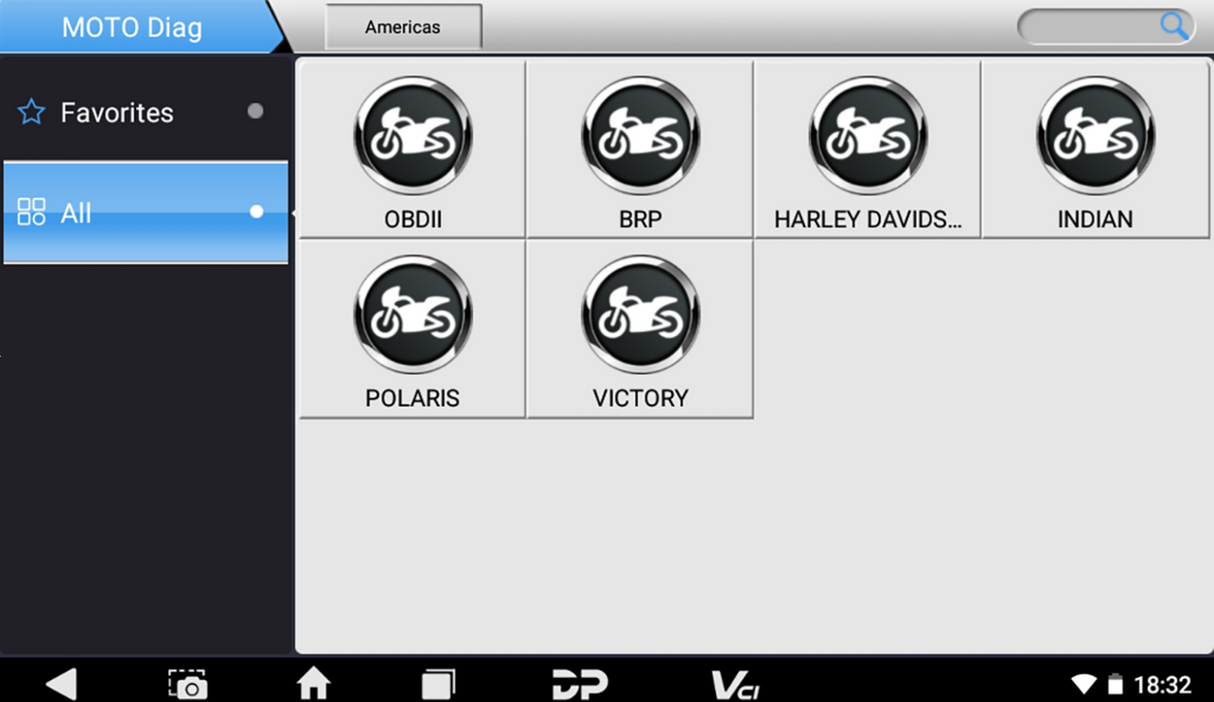 CANDO Diagnostic Tool System - MOTO Mini - American CANMTMNAM