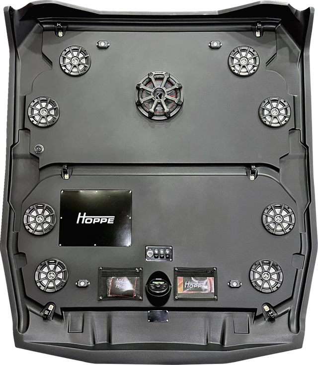 HOPPE INDUSTRIES Audio Shade - 8 Speakers - 1 Subwoofer - Pioneer 1000-6 Deluxe Crew HPKT-0115