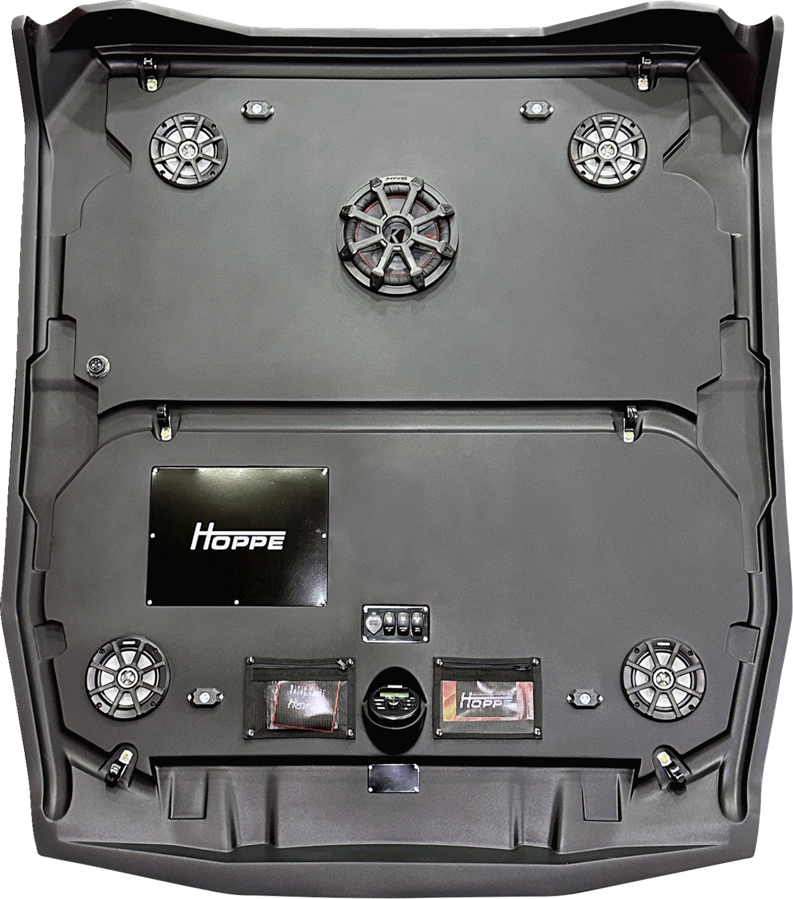 HOPPE INDUSTRIES Audio Shade - 4 Speakers - 1 Subwoofer - Pioneer 1000-6 Deluxe Crew HPKT-0114