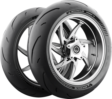 MICHELIN Tire - Power GP2 - Rear - 180/55ZR17 - (73W) 48652