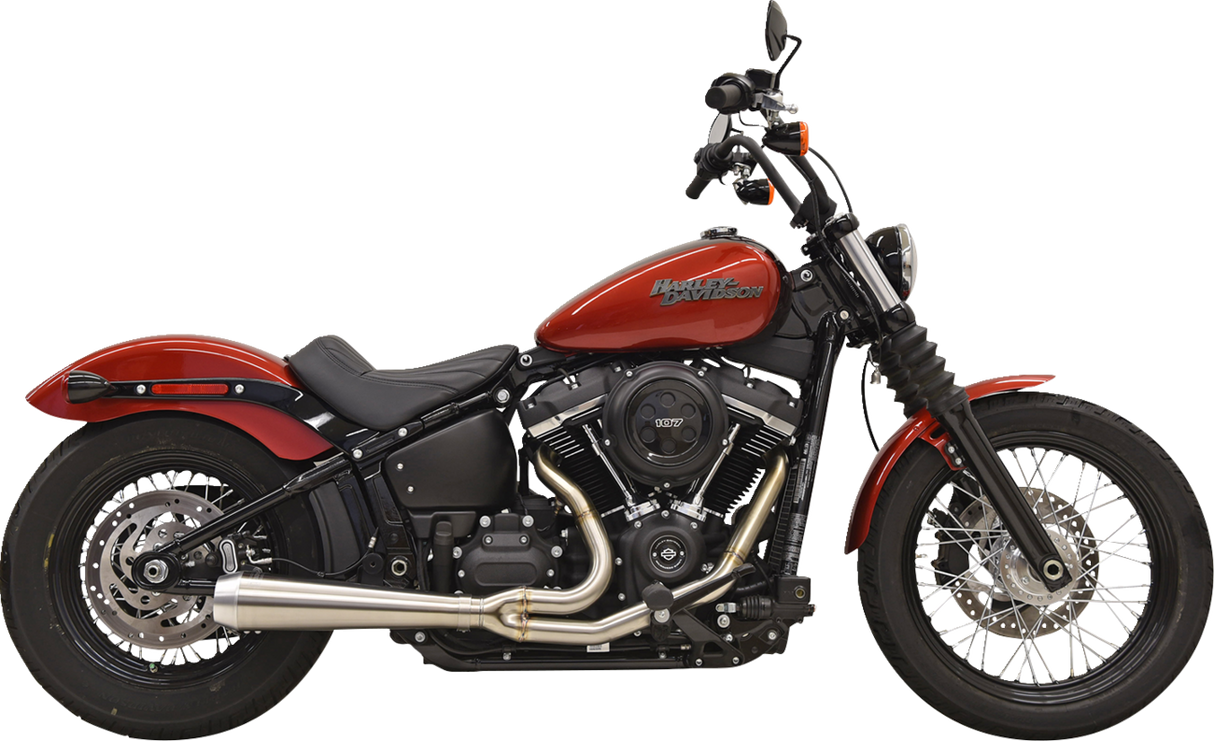 BASSANI XHAUST 2-into-1 Road Rage III Exhaust System - 49-State - Stainless 1S72SSE