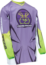 MOOSE OFFROAD Youth Agroid Mesh Jersey - Purple/White - XL 2912-2478