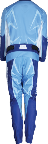 MOOSE OFFROAD Youth Agroid Mesh Jersey - Blue/White - Medium 2912-2482
