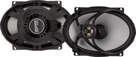 KICKER 5x7 Inch 4 Ohm Speaker with Neo-Magnet & Waterproof Suspension - Model 48PSC574 for Car Audio Systems