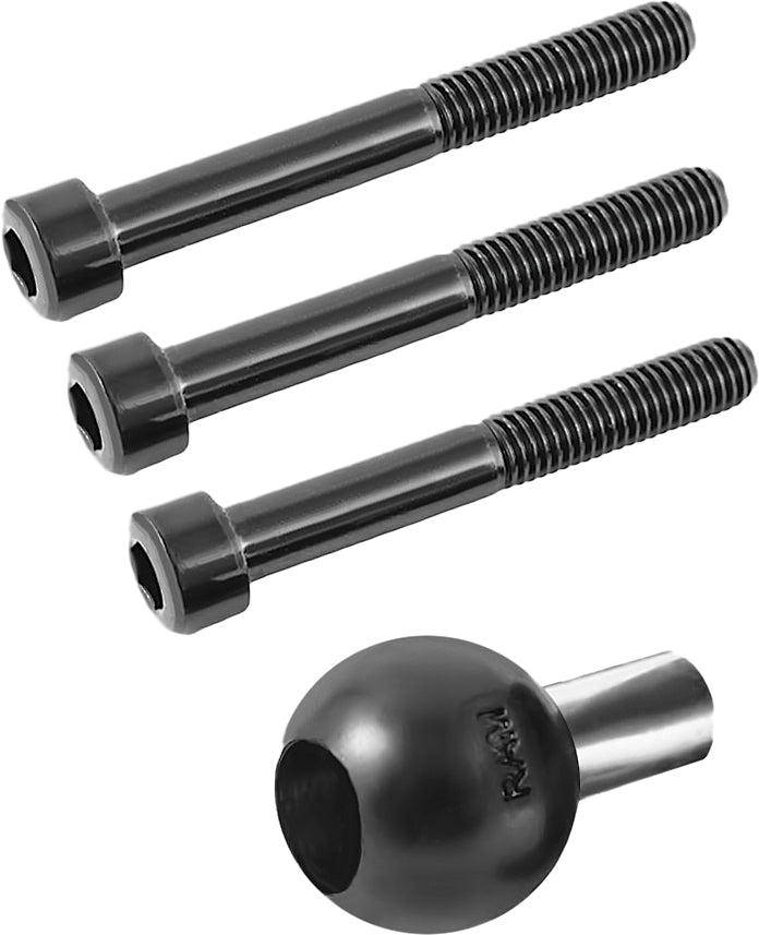 RAM Motorcycle Base with M8 Screw - Universal Mounting for Motorcycles and Recreational Vehicles