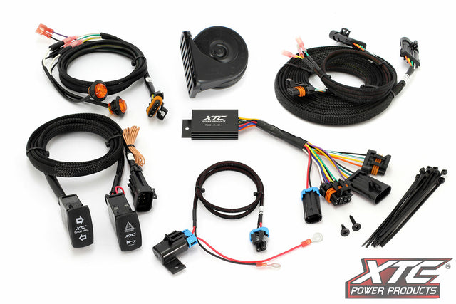XTC Power Products ATS-UNI-I Self-Canceling Turn Signal Kit for Jeep Wrangler and Truck with Factory Winch