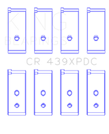 King Engine Bearings Honda 4 B18A1/B18B1 Connecting Rod Bearing Set - Size STD