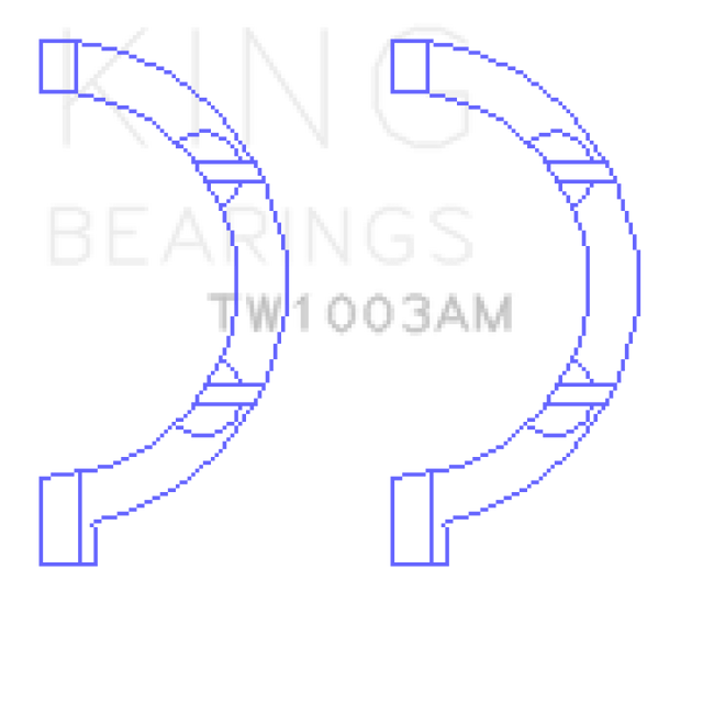 King Engine Bearings Chrysler 345/370 OHV Hemi Thrust Washer Set