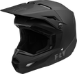 Fly Racing Kinetic Lite Helmet Solid Matte Black for Motorcycle and ATV - Small Size