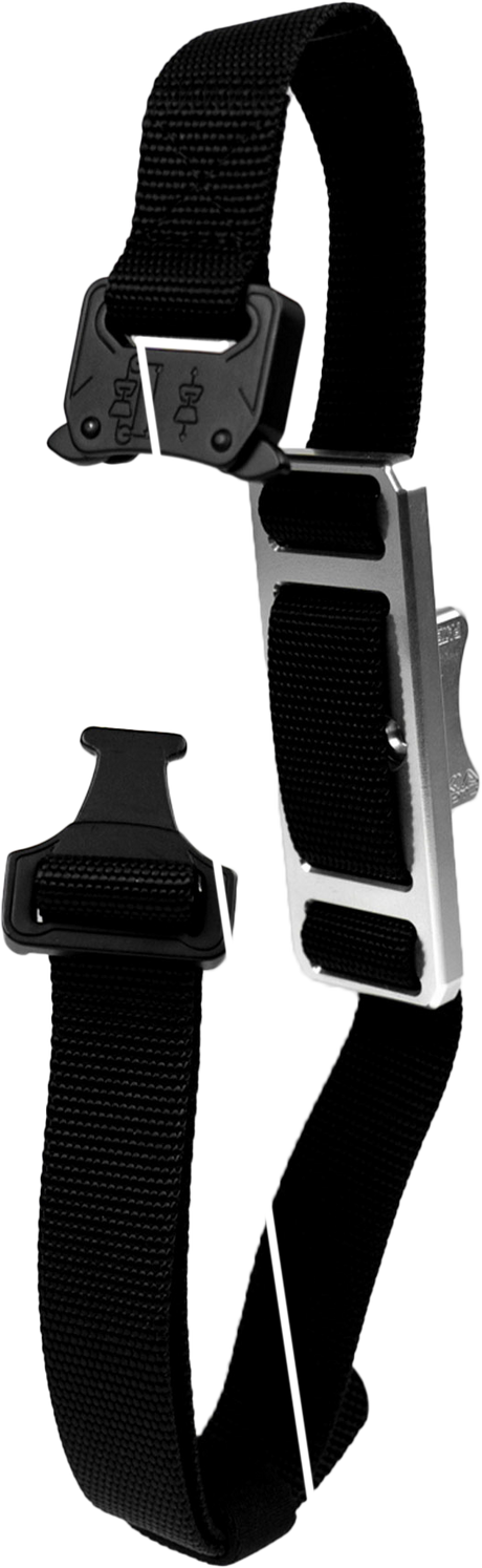 AXIA MODNSM-C Nylon Strap Mount for Bikes, Trucks, Jeeps, Vans, UTVs, and Boats