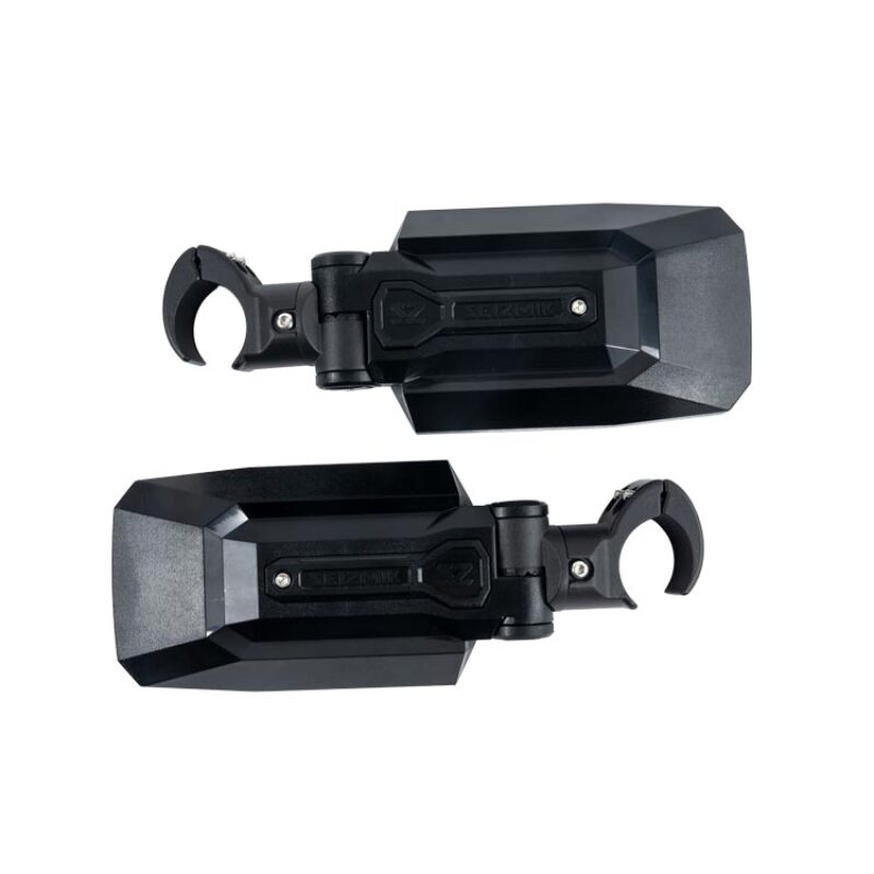 Seizmik 24+ Polaris/Cam-am/Honda/Kaw TrailRider Sideview Mirror Adj. 1.75-2 in. ROP -Pair