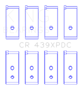 King Engine Bearings Honda 4 B18A1/B18B1 Connecting Rod Bearing Set - Size STD