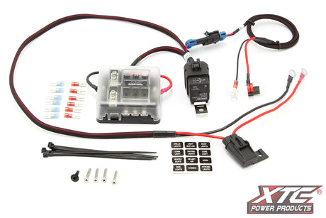 XTC Power Products Plug N Play Keyed Fuse Box 35 Amp Circuit for Mahindra Roxor