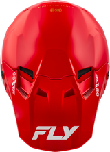 Fly Racing Formula CC Objective Helmet Red/White for Motocross and Off-Road Vehicles
