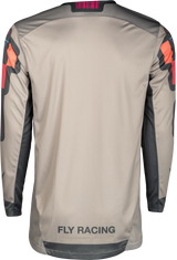 Fly Racing Lite Vice Jersey for Motocross - Light Grey/Pink/Coral, Size 2X