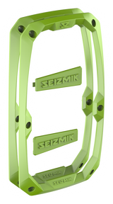 Seizmik Embark Mirror Green Trim Kit for UTVs - Versatile 360° Rotation with Impact-Resistant Housing