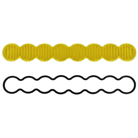 Baja Designs S8 Series Wide Driving Lens Kit - Amber for Off-Road and Automotive Use