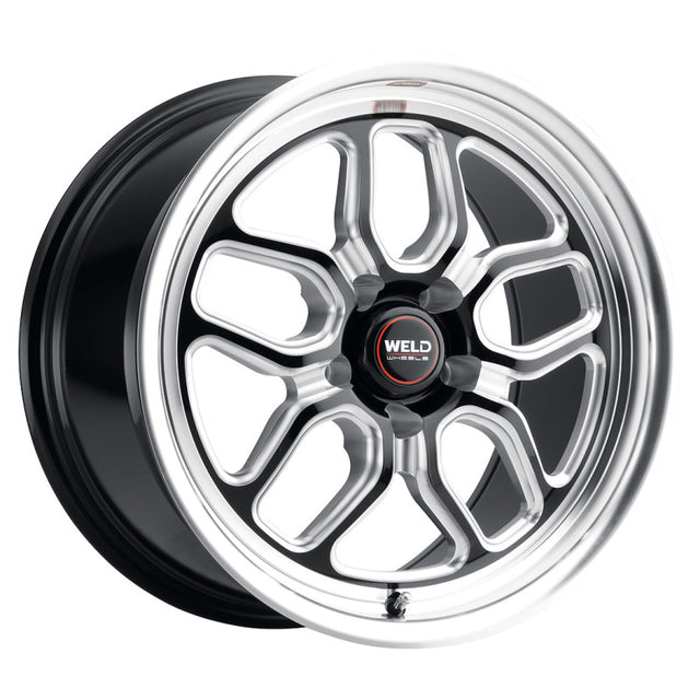 Weld S107 17x11 Laguna Alloy Wheel with 5x127 Bolt Pattern and Gloss Black Finish