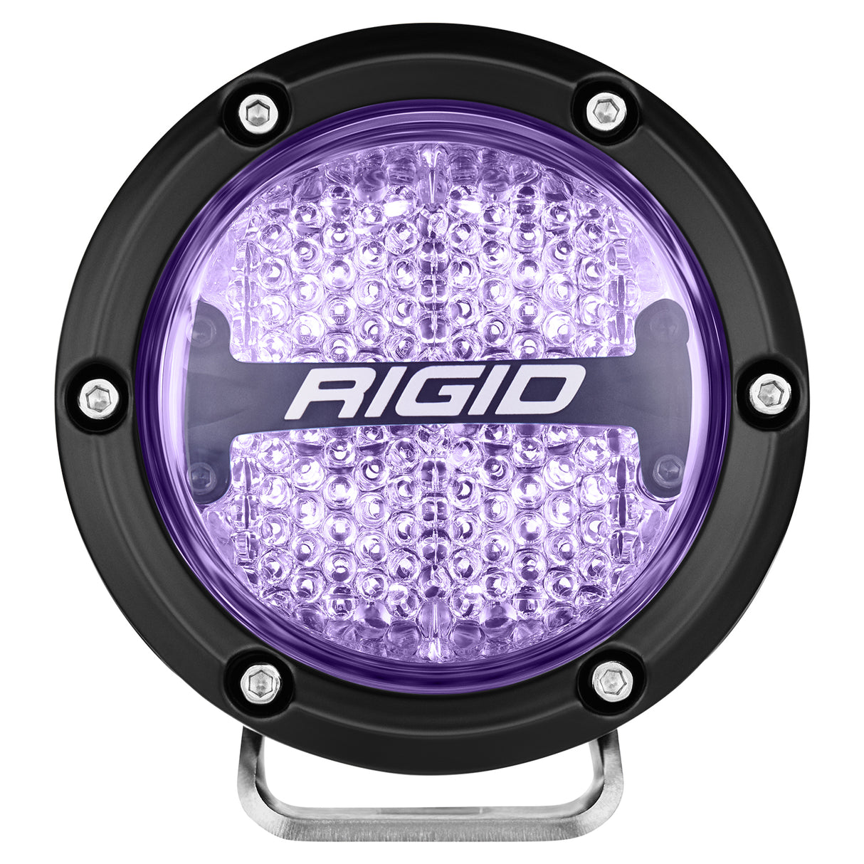 RIGID 36400 360 Series 4-inch Diffused RGB/2 RGBW LED Light Cover for Jeep Wrangler, Ford F-150, Chevrolet Silverado