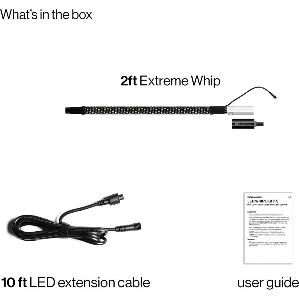 Extreme 2 FT Whip | ECOXGEAR