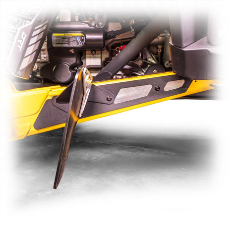 Can Am Maverick R Billet Rear Aluminum Mud/Rock Guard Kit | DRT Motorsports