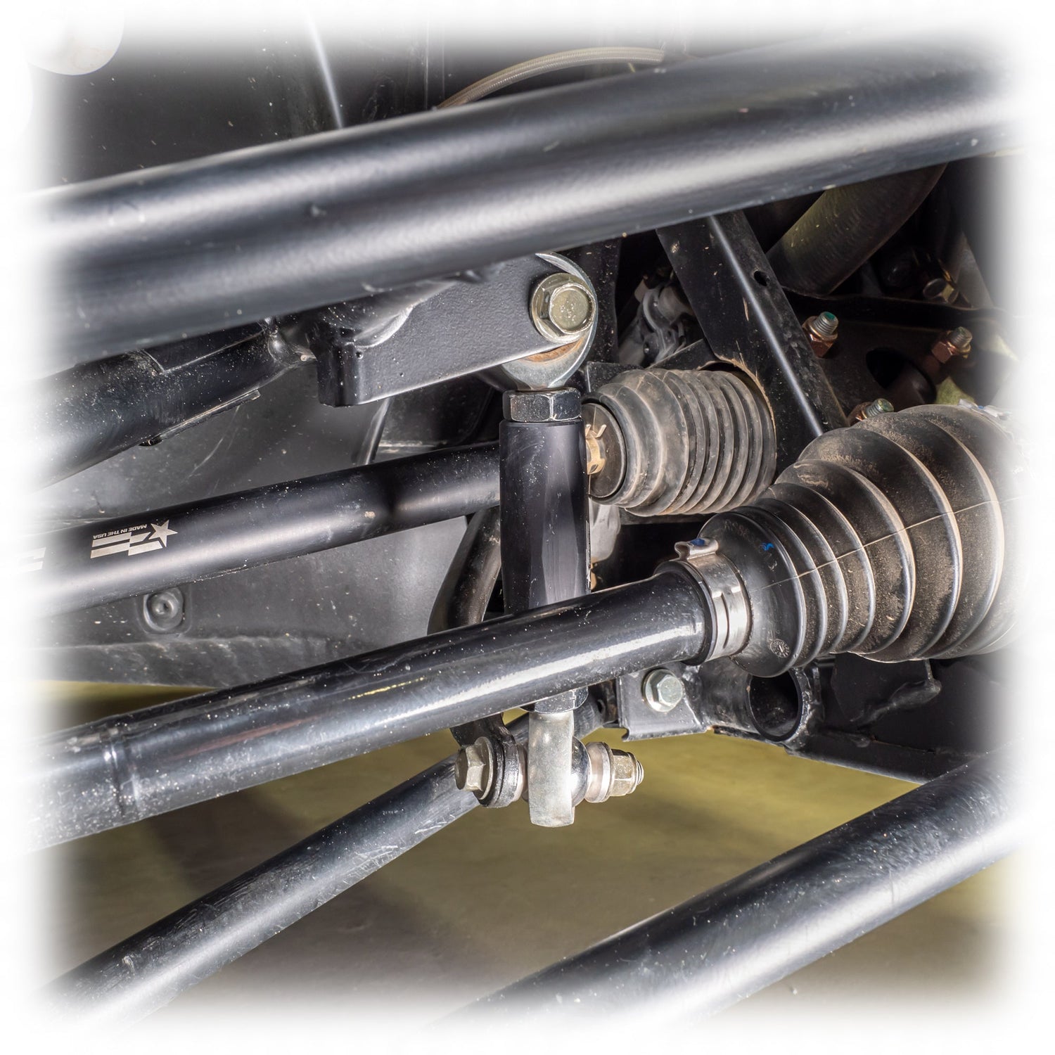 Polaris RZR XP Billet Aluminum Hex Bar Adjustable Sway Bar Link Kit (M12)