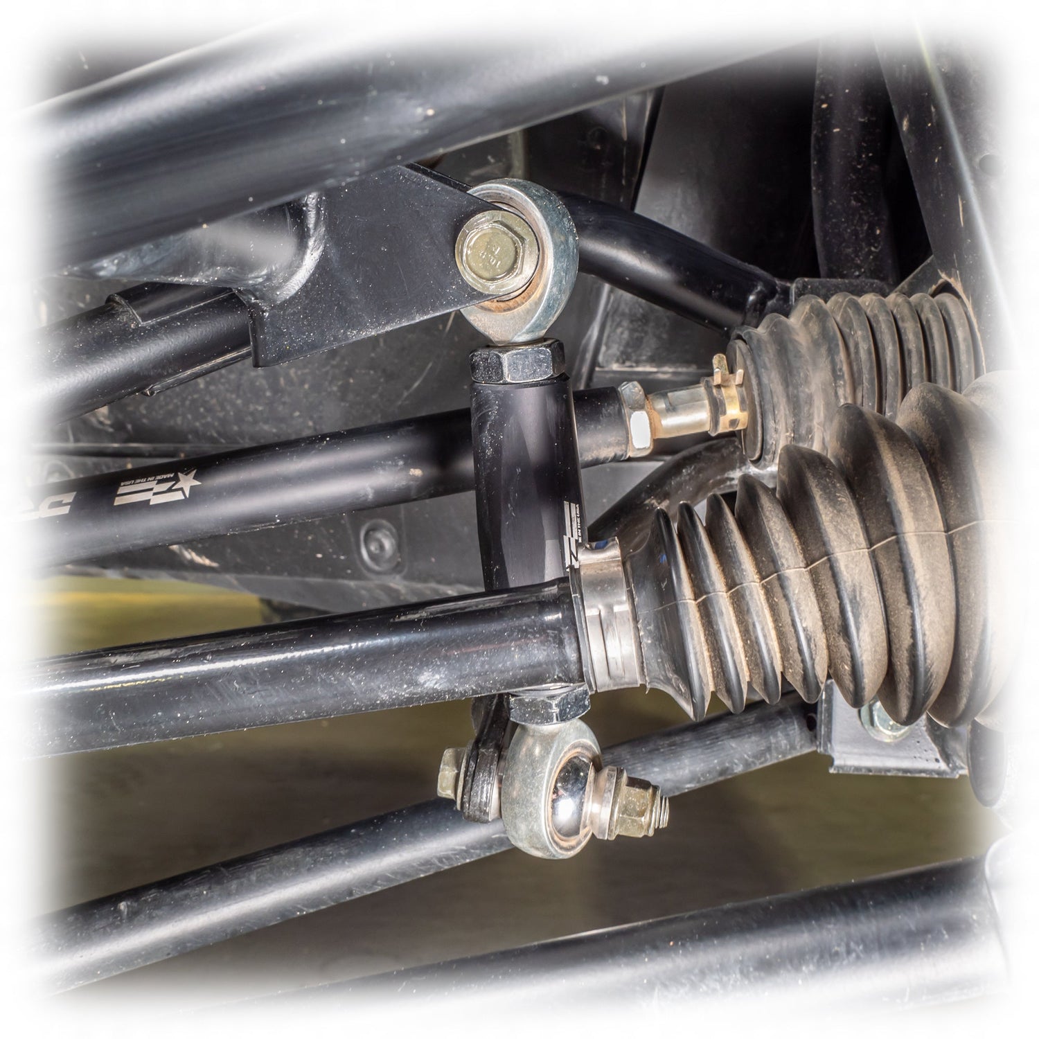 Polaris RZR XP Billet Aluminum Hex Bar Adjustable Sway Bar Link Kit (M12)