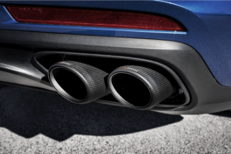 Akrapovic Carbon Tail Pipe Set for 2017-2018 Porsche Panamera Turbo – Part TP-CT/48