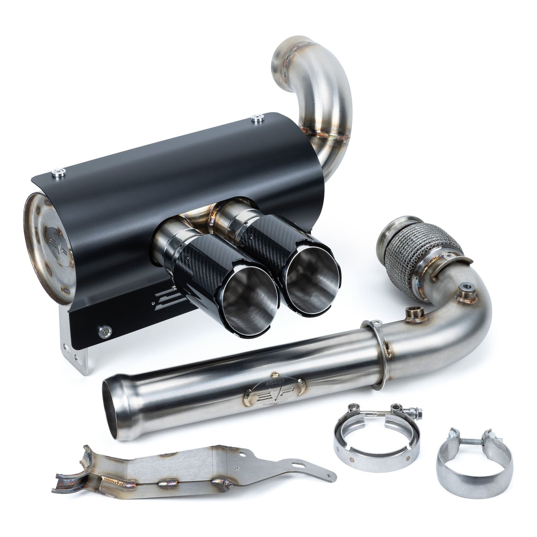 Can Am X3 Magnus 3" Twin Rear Exit Full Exhaust System