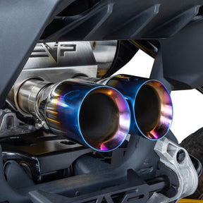 Can Am Maverick R Dynamic Twin Exit Muffler | Evolution Powersports