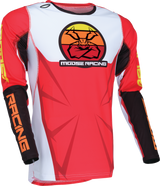 MOOSE OFFROAD Agroid Jersey - Red/Black/White - Large 2910-7913