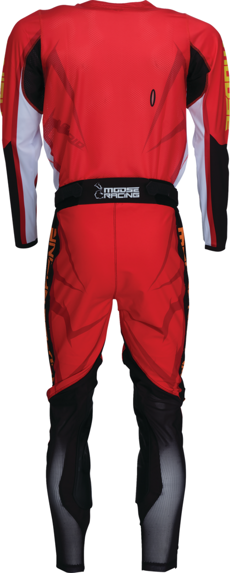 MOOSE OFFROAD Agroid Jersey - Red/Black/White - Large 2910-7913