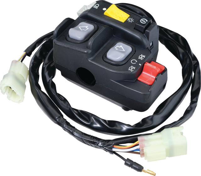 MOOSE OFFROAD Switch Block Assembly - Honda 400-1267-PU