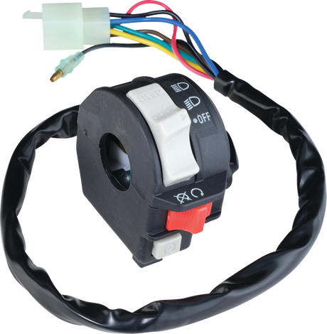 Moose Offroad Switch Block Assembly for Yamaha 700-1309-PU – Fits Yamaha ATV and UTV Models