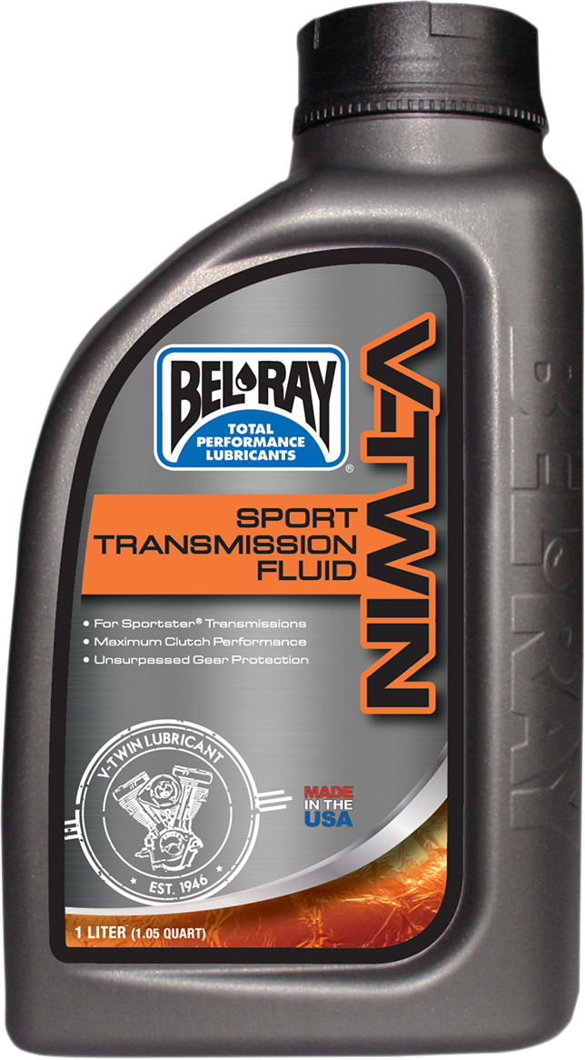 BEL-RAY Sport Transmission Fluid 1L - Part Number 96925-BT1 for Harley Davidson Sportster® Models