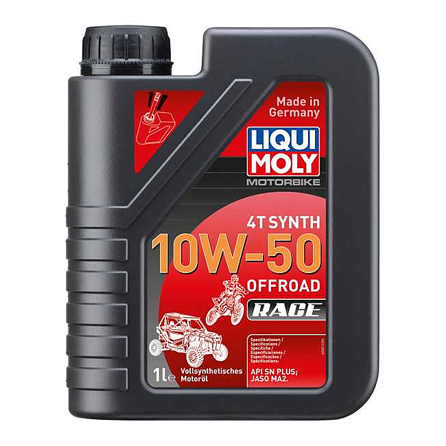 Offroad Race 4T Synthetic 10W-50 Engine Oil (1 Liter) | Liqui Moly