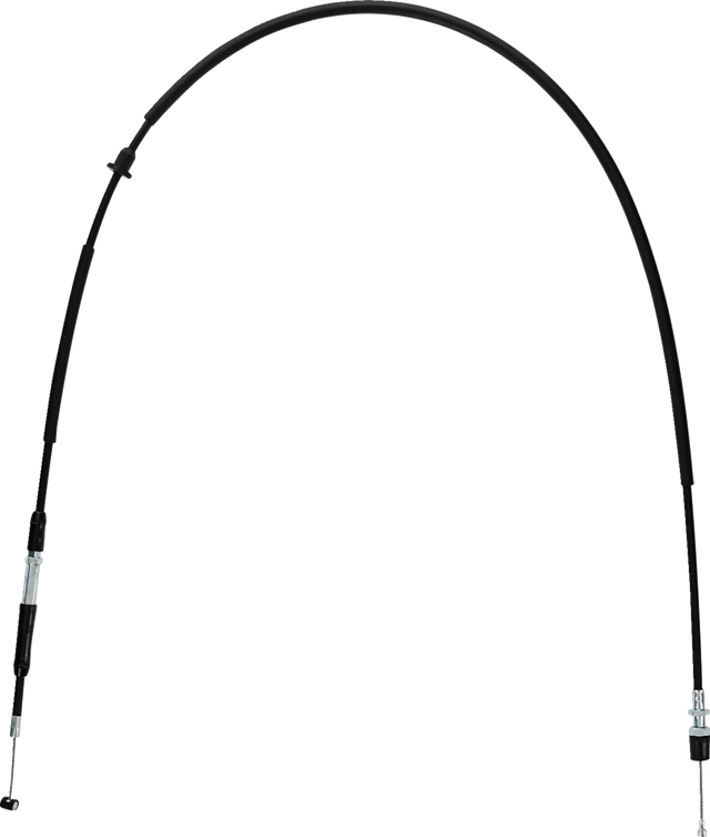 MOOSE OFFROAD Black Vinyl Throttle Cable - Stock Length - Polaris 45-1274