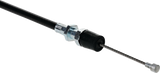 MOOSE OFFROAD Black Vinyl Throttle Cable - Stock Length - Polaris 45-1274